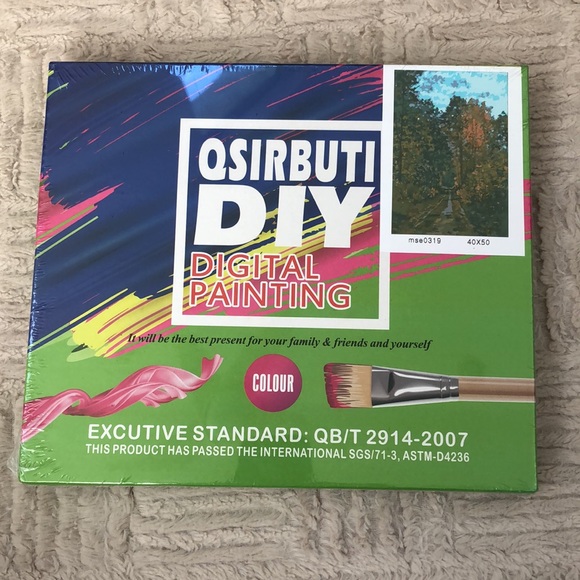 Monet’s Path in the Forest Paint by Numbers for Adults, New - Picture 3 of 10